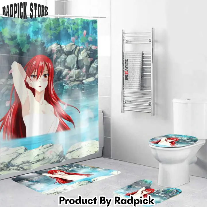 Fairy tail girls hot spring erza scarlet combo bathroom set   rp0201475